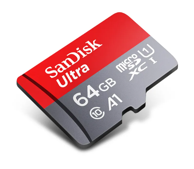 64 GB SD-kort til overvågningskamera