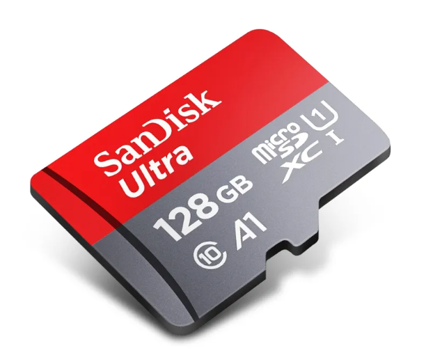 128 GB SD-kort til overvågningskamera